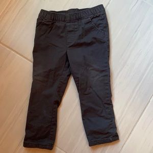Flannel lined cotton pants